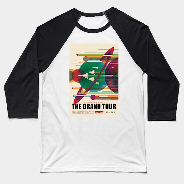 Grand Tour space tourism poster (C037/2163) Baseball T-Shirt by SciencePhoto
